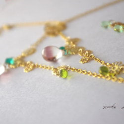 項鍊「時鶴花」 第6張的照片