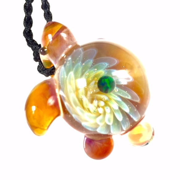 海龜（Honu）縮影翼＃03激情橘子和RGB蛋白石 第4張的照片
