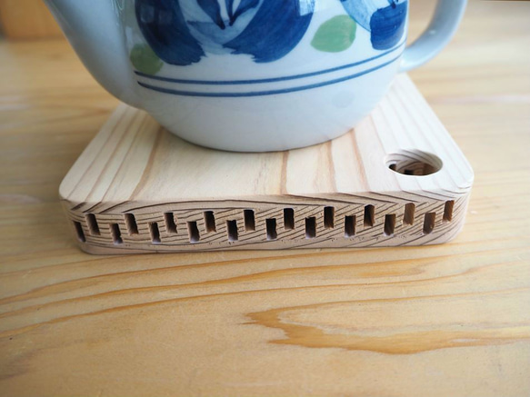 富山の杉　鍋敷き（大） 人気・おすすめ｜使いやすい・旅行におすすめ 品質保証 全国発送