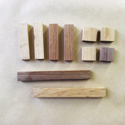 木の磁石（21×21） 2枚目の画像