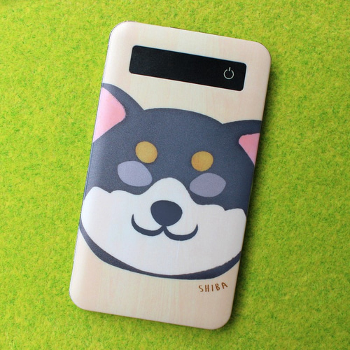 MARDI 犬イラスト モバイルバッテリー iPhone用 MARDI 犬イラスト モバイルバッテリー iPhone用