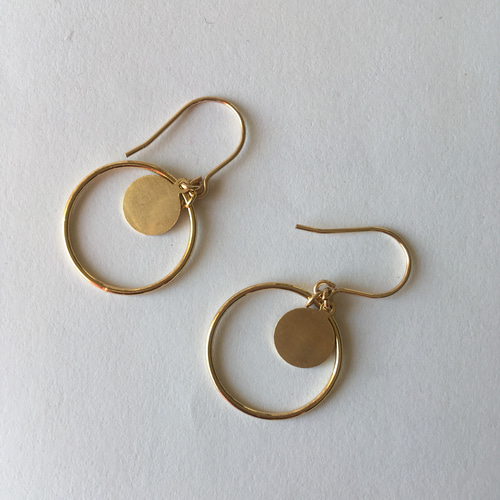 14KGFフープピアス ピアス（フープ） YH 通販 6888728｜Creema