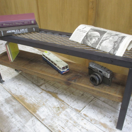 EX METAL BENCH×OLD SUG☆メタルベンチ/ラック/ガーデン/プランター