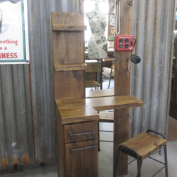 VINTAGE SUGI DRESSER■椅子付き■ドレッサー・鏡台・スタンドミラー 3枚目の画像