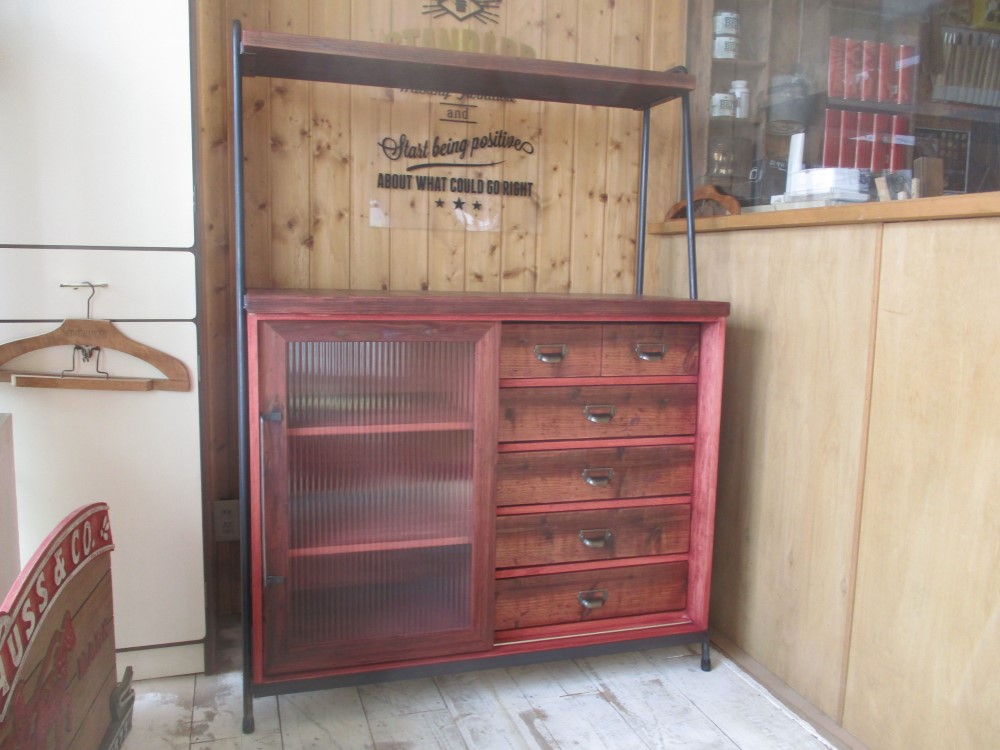 春色！桜チェリーSIDE OPEN CABINET＋SHELF