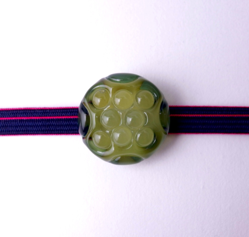 《和柄》耐熱ガラスの帯留め　◇和柄◇三分紐◇四分紐◇