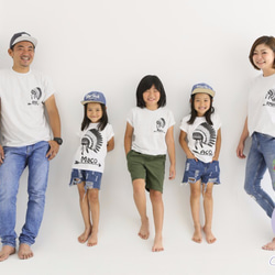 (70~ＸＬ)ネイティブアメリカン（名入り）Ｔシャツ 2枚目の画像