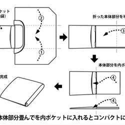 shiro321様専用　コンパクト　おかいのもかばん　　ナチュラルアートフラワー　 6枚目の画像