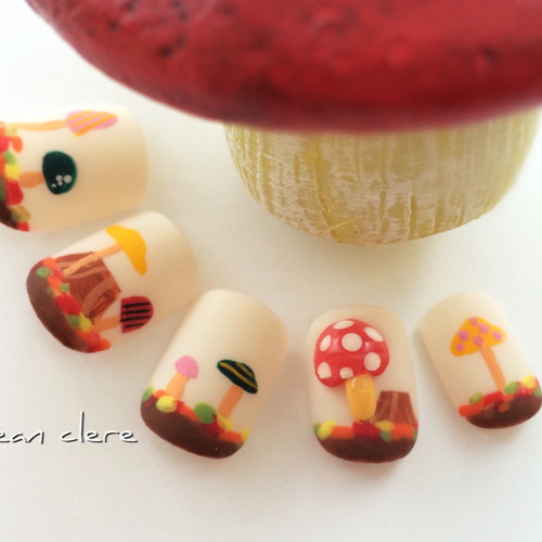 きのこさん専用ディズニーネイルチップ 6d6b9a752f1fb9a11f5cc01c9ac6b5