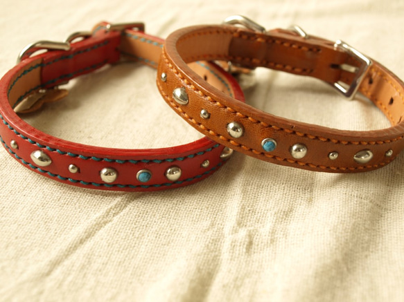 Dog collar　【Mサイズ】　限定2個 2枚目の画像