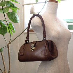 New cerchio bag 【　Handbag type　/　chocolate　】 3枚目の画像