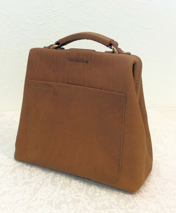 Original Shoulder Bag [ KUCHIWAKU ] beige 3枚目の画像