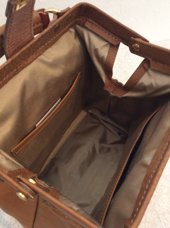 Original Shoulder Bag [ KUCHIWAKU ] beige 6枚目の画像