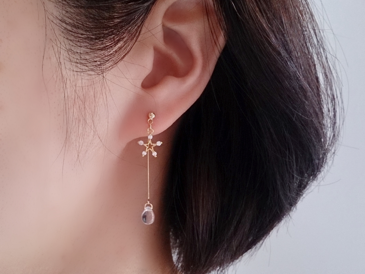 オープンスターのピアス／イヤリング ピアス（スタッド・一粒
