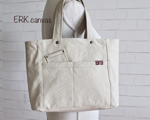 帆布 A4 トートバック 【キナリ】 トートバッグ えるく 通販