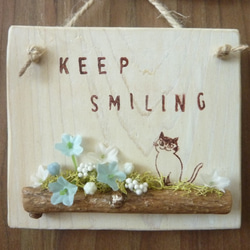 keep smiling ♪　ブルー 1枚目の画像