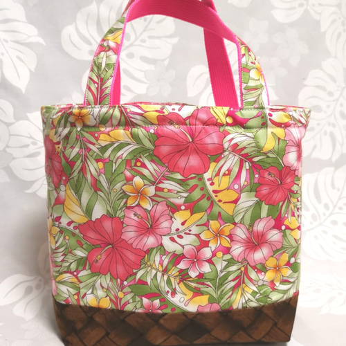 トートバッグ♡Pink Hydrangea他3点 トートバッグ♡Pink Hydrangea他3点