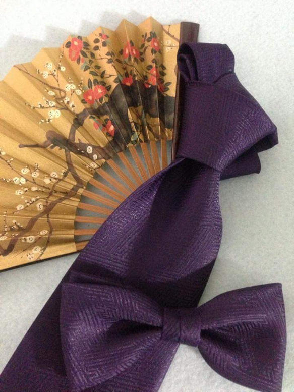 京都林茨紗綾形，紫紅色 第1張的照片