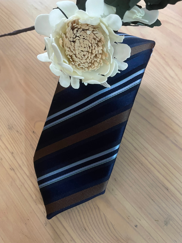 京都右京silkネクタイ　日本の紳士達よ！「大切なのは誠実さ」　 6枚目の画像
