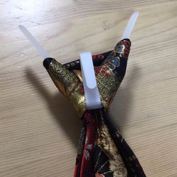 京都西陣織錦織扇臉小櫻花週一（一觸式卡扣泰國） 第2張的照片
