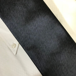 鎌倉silk 杢糸にチャコールグレー 3枚目の画像