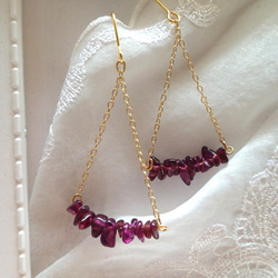 pierce♡blanco＊garnet 1枚目の画像