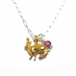 Rabbit Silver Necklace 第3張的照片