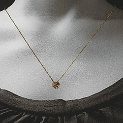 Rabbit 18ct goldplated / Silver Necklace 4枚目の画像