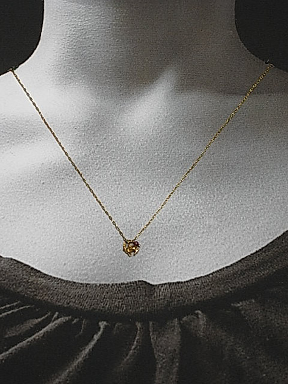 Rabbit 18ct goldplated / Silver Necklace 4枚目の画像