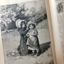 英国で出会った♪ 布張りのアンティークの本 1907年出版「The Band of Hope」エドワーディアン 5枚目の画像
