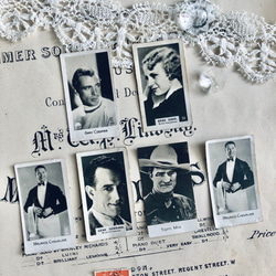 英国で出会った♪ アンティークのシガレットカード <ムービースター/5