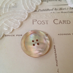 英国で出会った♪ヴィクトリア時代 マザーオブパールのボタン 2枚目の画像