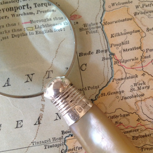 英国で出会った♪アンティーク 1911年製マザーオブパールとシルバーの