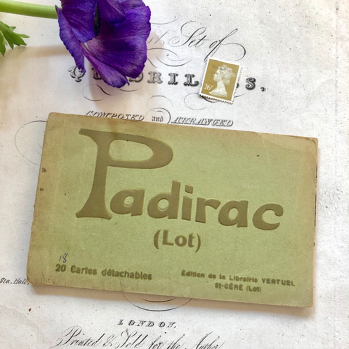 フランス アンティーク ハガキ フランス アンティーク ポストカード 1930年代 Used 12枚Set