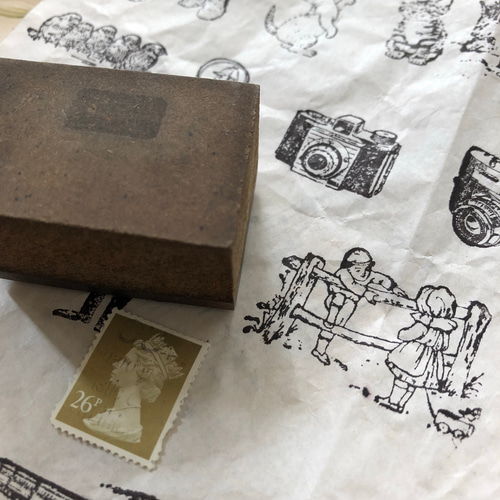 英国買い付け♪メタル製スタンプ アンティークデザイン ヴィクトリアン