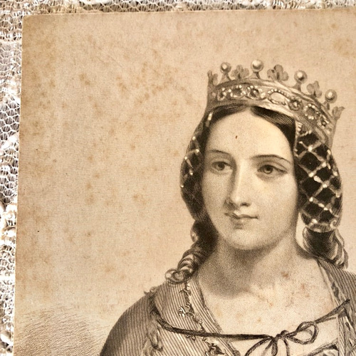 フランス19世紀絵画 貴婦人の肖像 | 西洋アンティーク絵画館