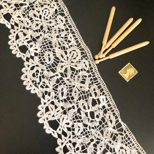 英国で出会った♪ 手仕事のアンティーク ホニトンレース/ボビンレース