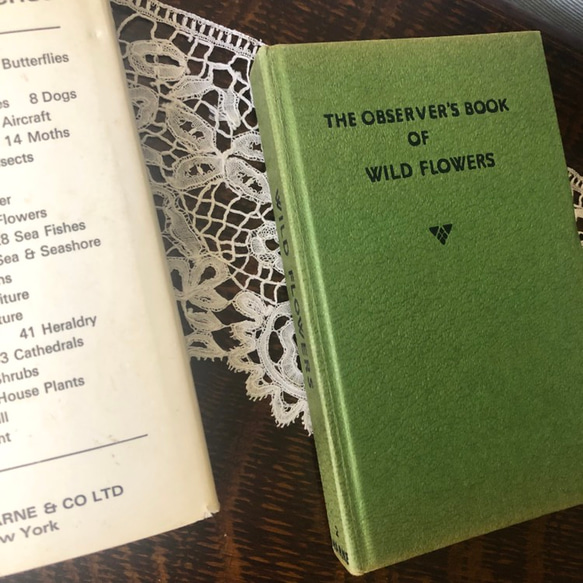 英国で出会った♪1973年 小さな植物図鑑「WILD FLOWERS」ヴィンテージ 220種のボタニカルアート 9枚目の画像