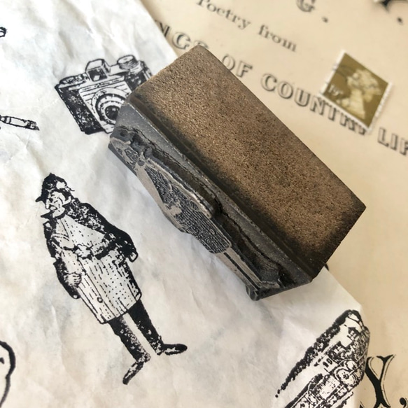 1900年頃イギリス製アンティーク真鍮小物 印章やスタンプ素材