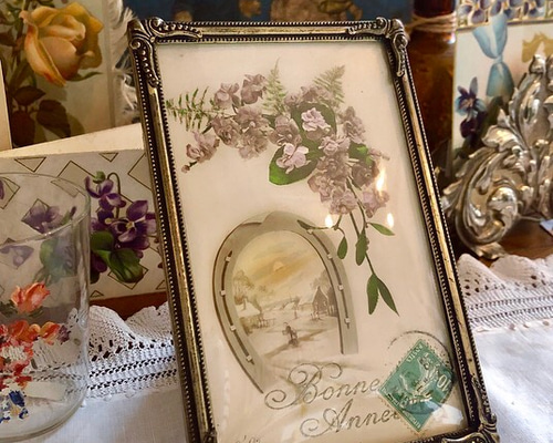 フランスアンティーク♡作家♡カードホルダー フランスアンティーク♡作家♡カードホルダー