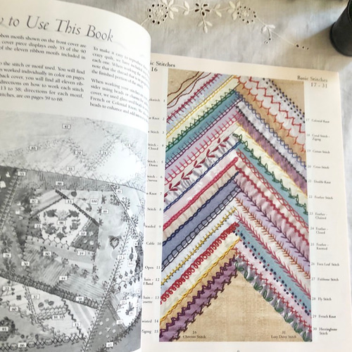 刺繍の本】「Encyclopedia of Crazy Quilt Stitches and Motifs