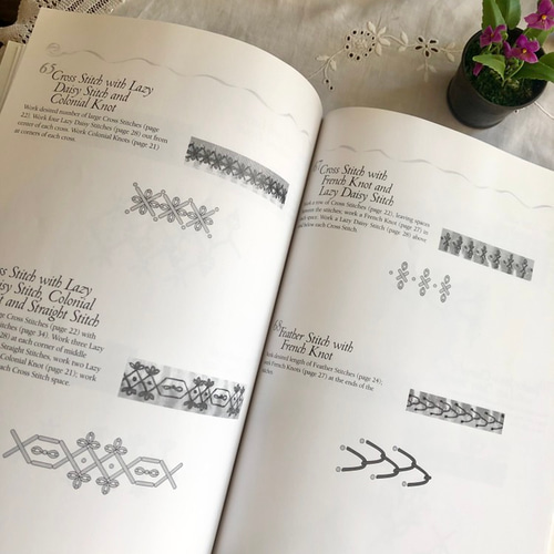 刺繍の本】「Encyclopedia of Crazy Quilt Stitches and Motifs