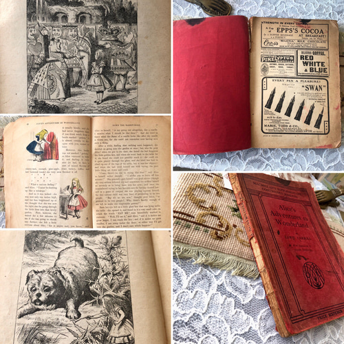 英国で出会った♪1910年版 アンティーク絵本「不思議の国のアリス