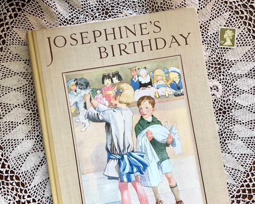 ꙳⋆ビンテージ児童書 ❀ 洋書 お人形たちとのお誕生日 ヴィンテージ 絵本 古書 1_08df6c4d2822bcf8de79bf3f2c58