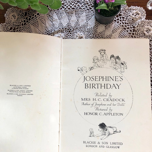洋書　絵本　ヴィンテージ児童書　イギリス 洋書古書 児童書 人気シリーズ ジョセフィーヌ ヴィンテージ