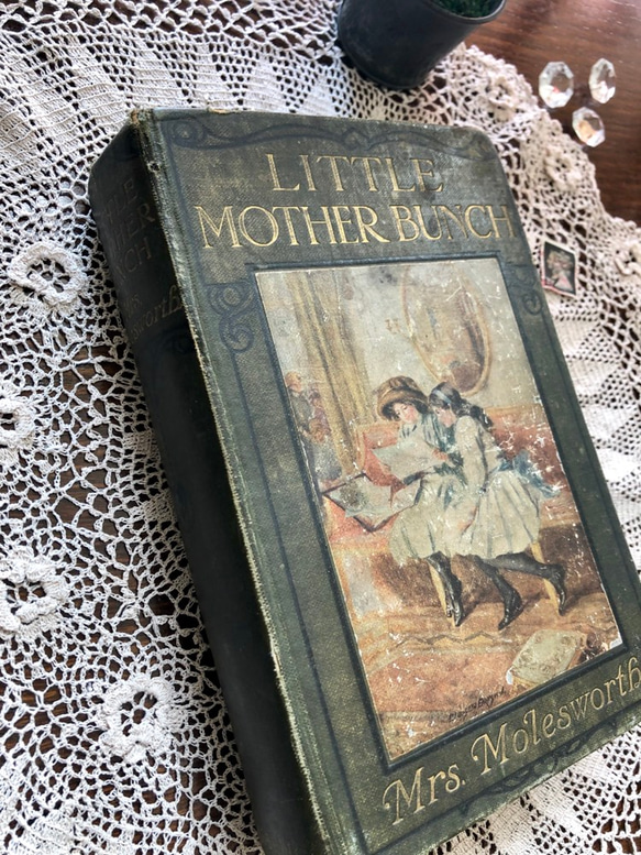 英国で出会った♪1911年出版 二人の少女の表紙 アンティーク