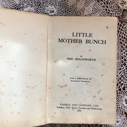 古洋書 英国で出会った♪1911年出版 二人の少女の表紙 アンティーク