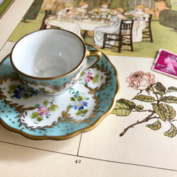 英国で出会った♪ヴィンテージ ハンドペイント ミニチュアのティー