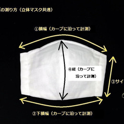 秋を感じて♪キシリトール＆エリスリトール加工★保湿冷感ダブルガーゼの立体マスクＣ♪ 6枚目の画像