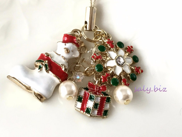saly☆GOGO!クリスマス☆ストラップ 1枚目の画像